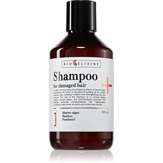 Bioélixire For Damaged Hair Tugevdav šampoon kahjustatud juustele 300 ml