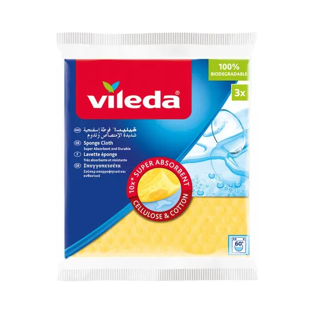 Puhastuslapid, VILEDA, 3 tk