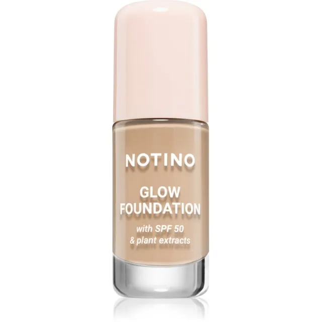 Notino Glow Foundation With SPF 50 & Plant Extracts Valgustpeegeldav jumestuskreem SPF 50 01 Light Medium Neutral 30 ml