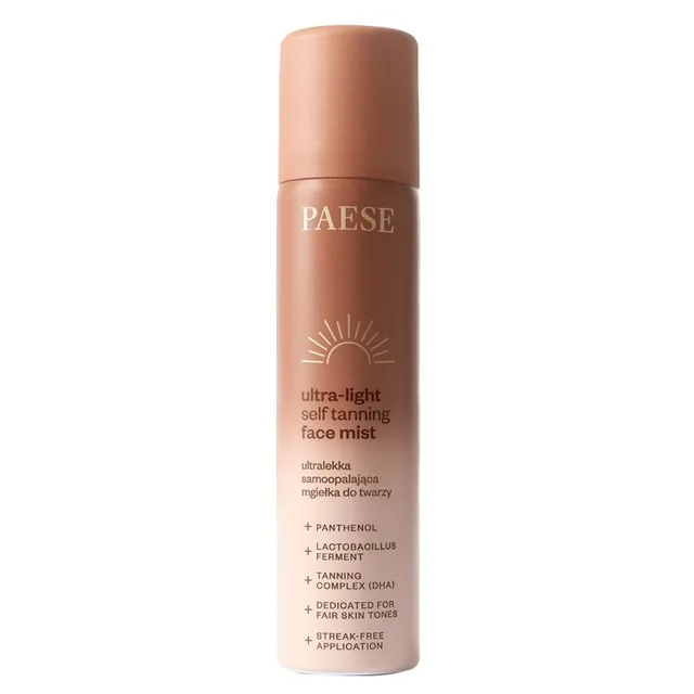 PAESE Ultra-Light Self Tanning Face Mist 75ml