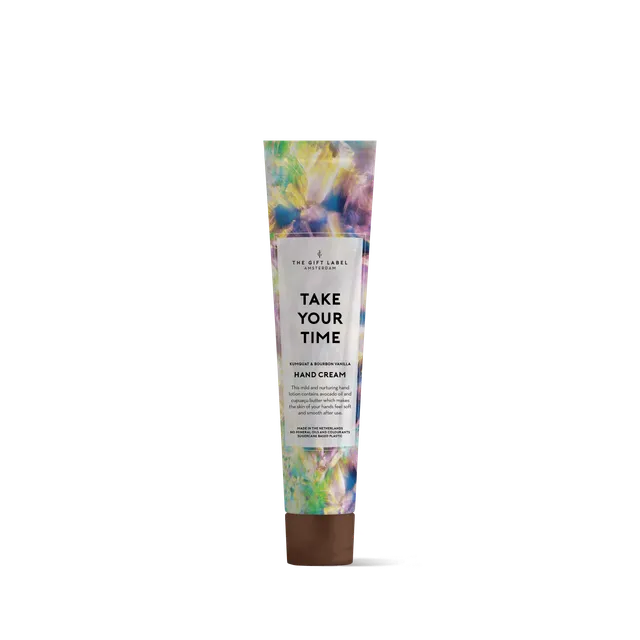 The Gift Label Hand Cream Tube Take Your Time