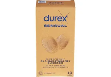 Kondoomid Sensual, DUREX, 10tk