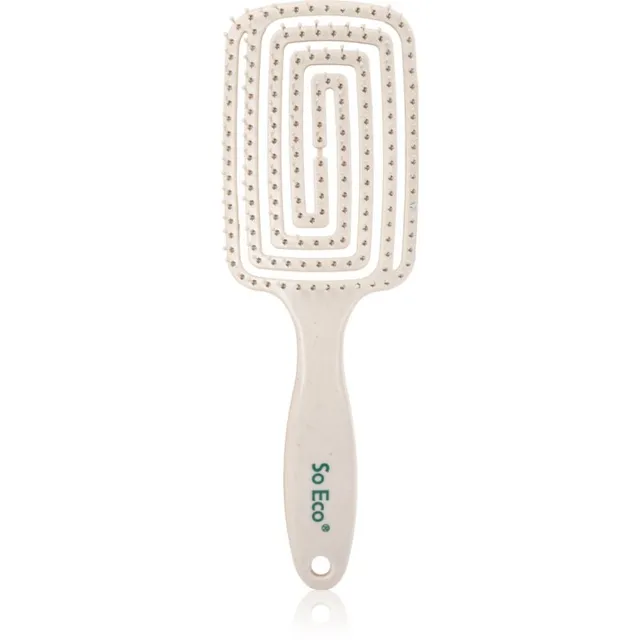 So Eco Flexi Paddle Detangling Brush Pintsel kammimise kergendamiseks 1 tk
