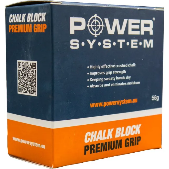 Power System Gym Chalk Block magneesiumikuubik 56 g
