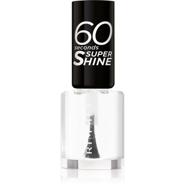 Rimmel 60 Seconds Super Shine Küünelakk varjund 740 Clear 8 ml
