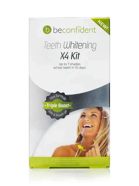 Beconfident® Teeth Whitening X4 Kit hammaste valgendusgeel