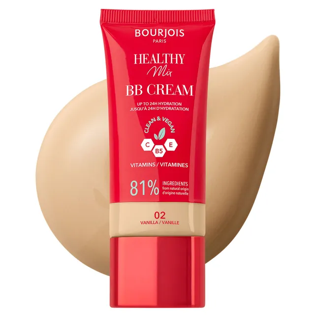 BOURJOIS Healthy Mix BB Cream 24H No.02 Vanilla 30ml