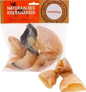 Veise sõrad  - naturaalsed koeranäksid, kuivatatud koeramaius