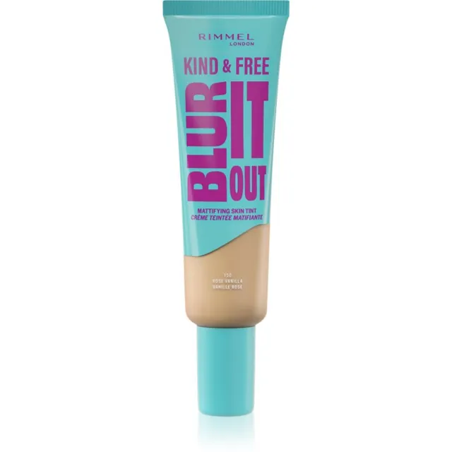 Rimmel Kind & Free Blur It Out Kerge tooniv niisutaja SPF 20 varjund 150 Rose Vanilla 30 ml
