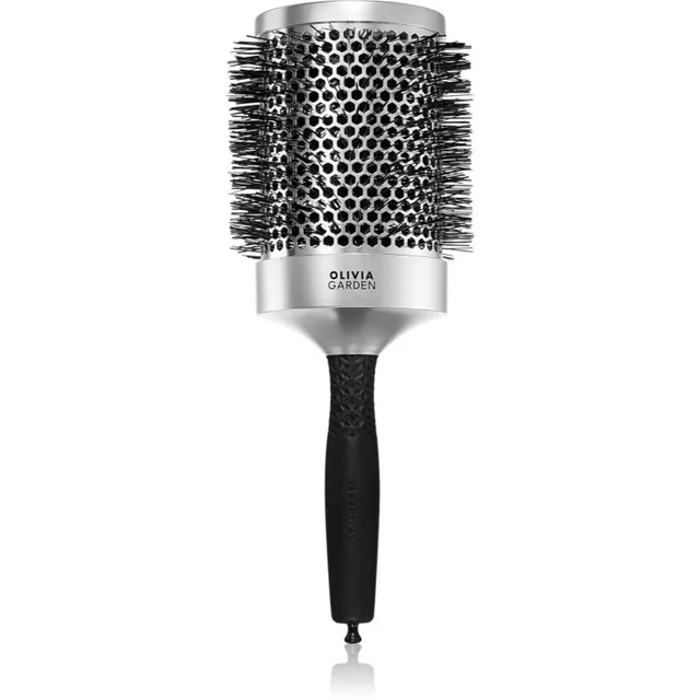Olivia Garden Blowout Classic Silver kuumutatav juuksehari juustele läbimõõt 85mm 1 tk