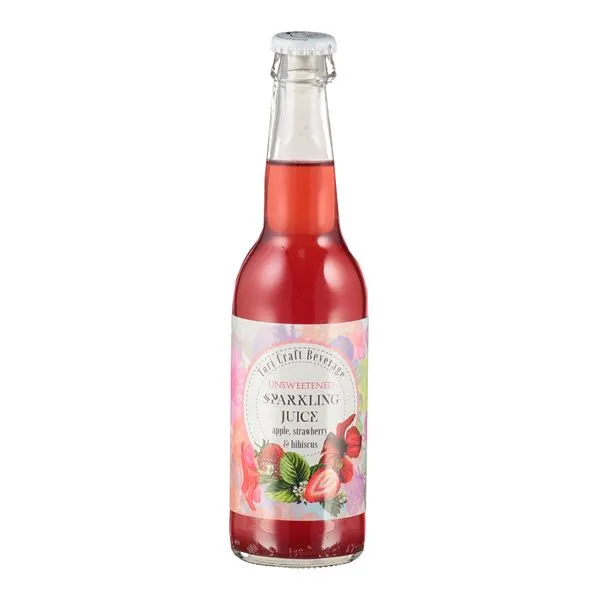 Karboniseeritud Õunamahl maasika ja hibiskusega 330ml Eesti