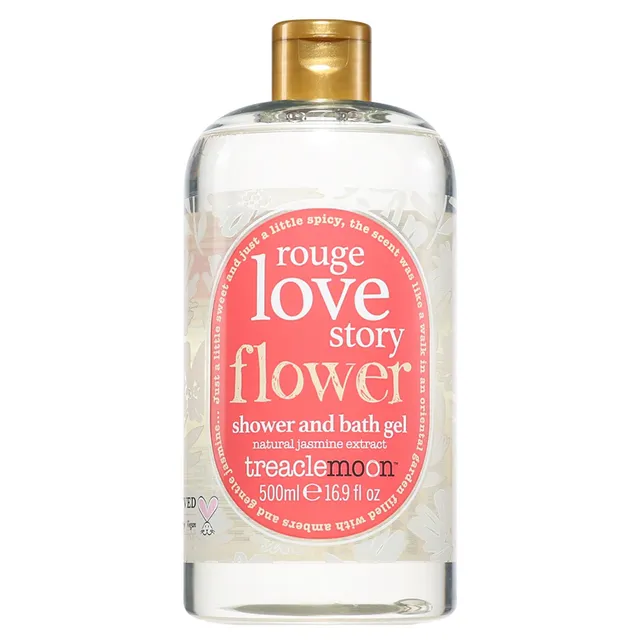 TREACLEMOON Rouge Love Story Flower Shower & Bath Gel 500ml
