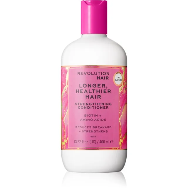 Revolution Haircare Longer, Healthier Rekonstrueeriv tugevdav palsam pikkadele juustele 400 ml