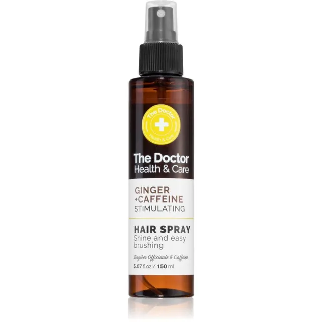The Doctor Ginger + Caffeine Stimulating Juustesse jäetav pihustatav palsam kofeiiniga 150 ml