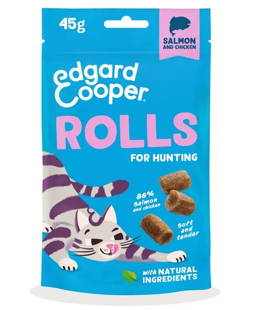 Edgard Cooper Rolls kassi maius, lõhe/kana, 45 g