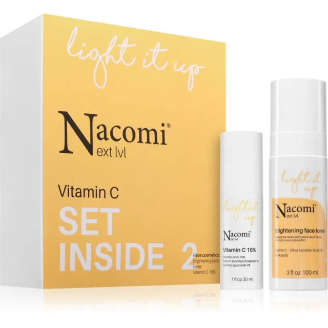 Nacomi Next Level Vitamin C Kinkekomplekt C-vitamiiniga