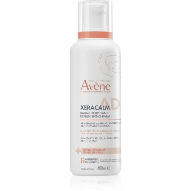 Avène XeraCalm A.D. Lipid-Replenishing Balm Lipiide lisav palsam väga kuivale, tundlikule ja atoopilisele nahale 400 ml