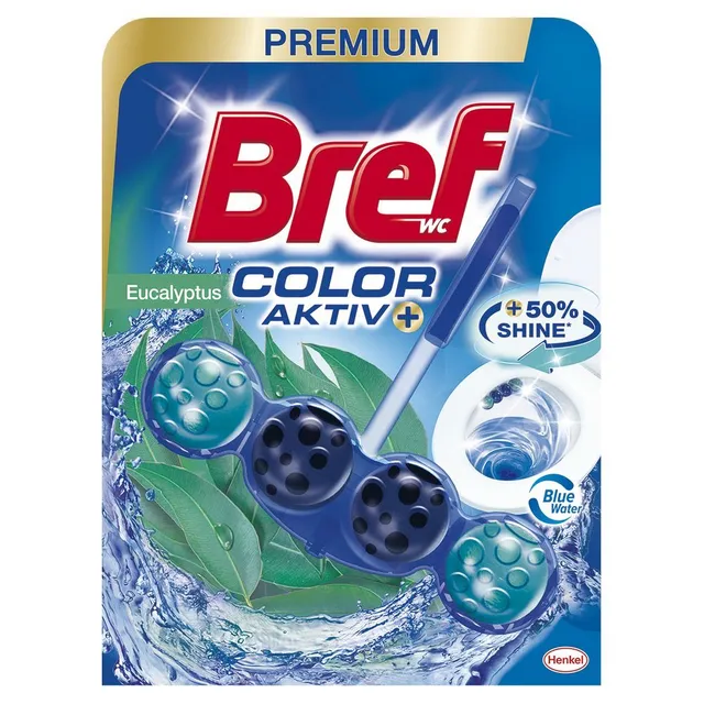 Bref WC värskendaja Blue Aktiv Eucalyptus 50g