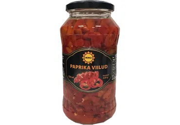 Paprika viilud MINU 630g
