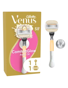 Gillette Venus Argan Oil raseerija + vahetustera + seinahoidik