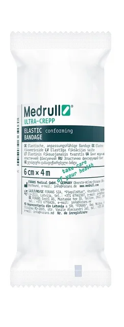 MEDRULL ELASTNE SIDE ULTRA-CREPP 6CM X 4M