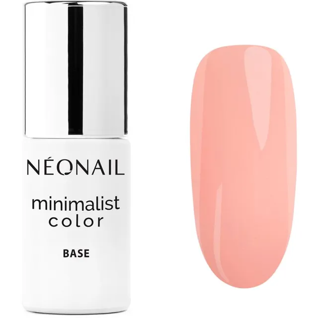 NEONAIL Minimalist Color Base UV/LED-lambiga kuivatatav küünte aluslakk varjund Peach Tone 7.2 ml