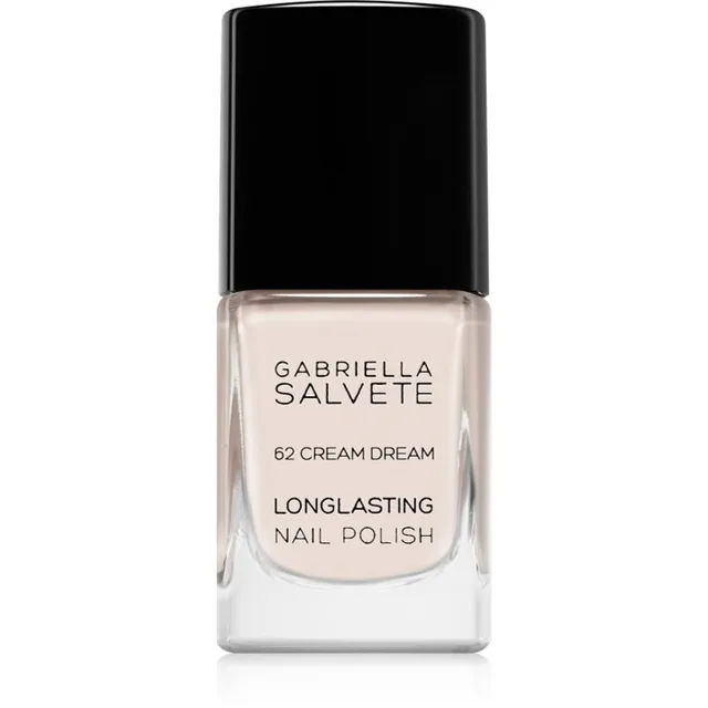 Gabriella Salvete Longlasting Enamel Kauapüsiv küünelakk tugeva läikega varjund 62 Cream Dream 11 ml