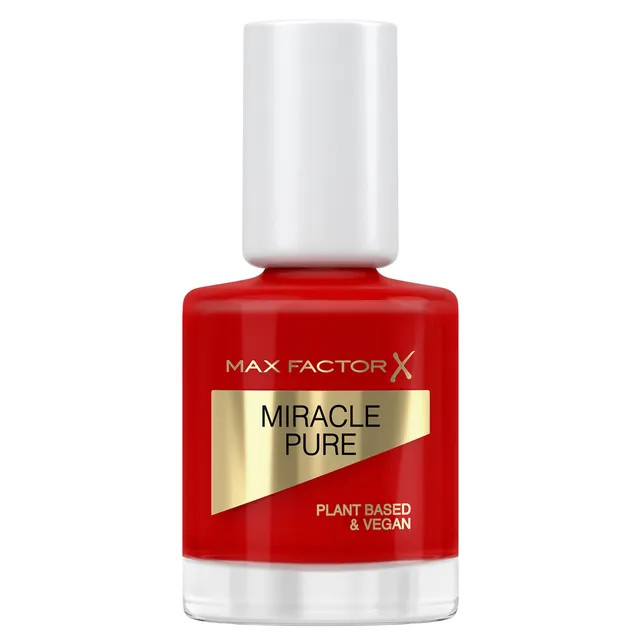 MAX FACTOR Miracle Pure Nail Colour No.305 Scarlet Poppy 12ml