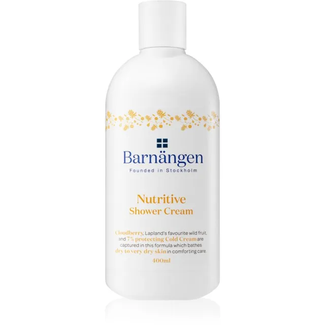 Barnängen Nutritive Dušikreem kuivale kuni väga kuivale nahale 400 ml