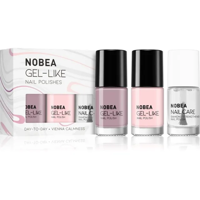 NOBEA Day-to-Day Vienna Calmness Set Küünelakikomplekt 3x6 ml