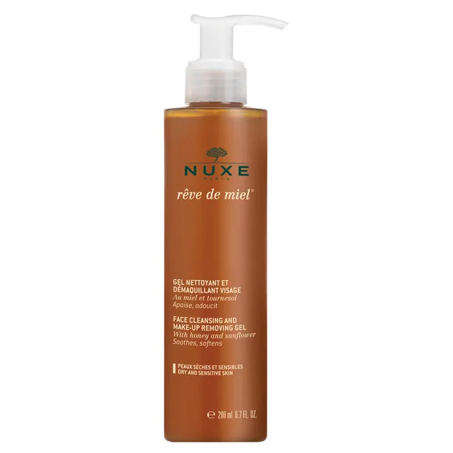 NUXE Reve De Miel Face Cleansing And Makeup Removing Gel 200ml