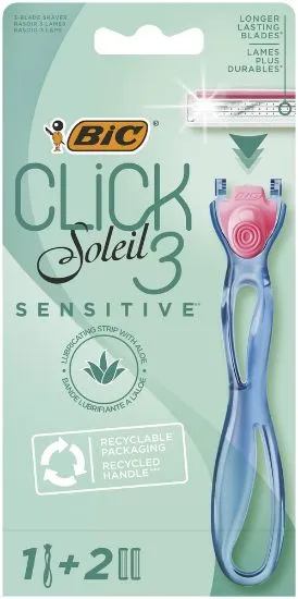 Bic raseerija Miss Soleil click sensitive 1+2 tk