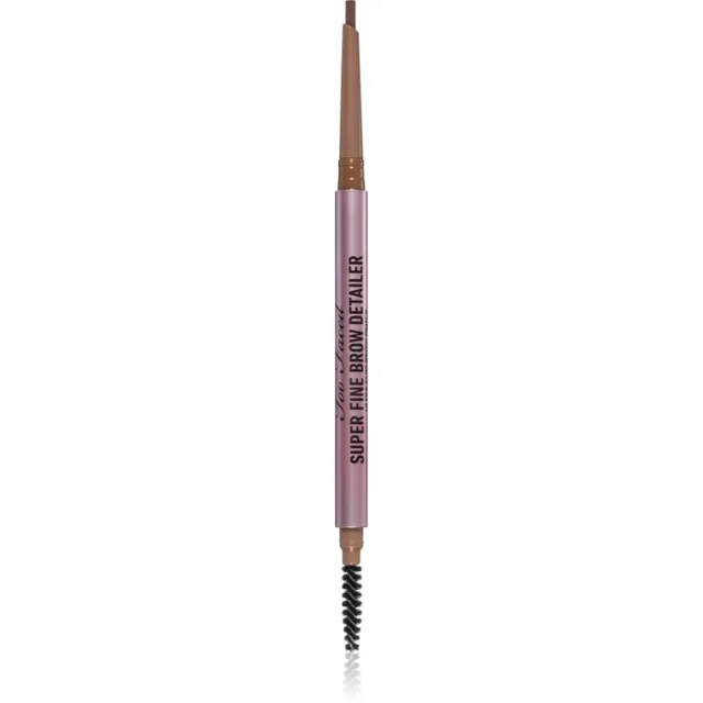 Too Faced Super Fine Brow Detailer Eyebrow Pencil Kauakestev kulmupliiats varjund Soft Brown 0,08 g
