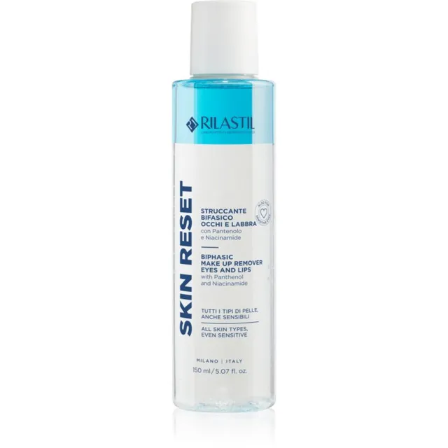 Rilastil Skin Reset Kahefaasiline silma- ja huulemeigi eemaldaja 150 ml