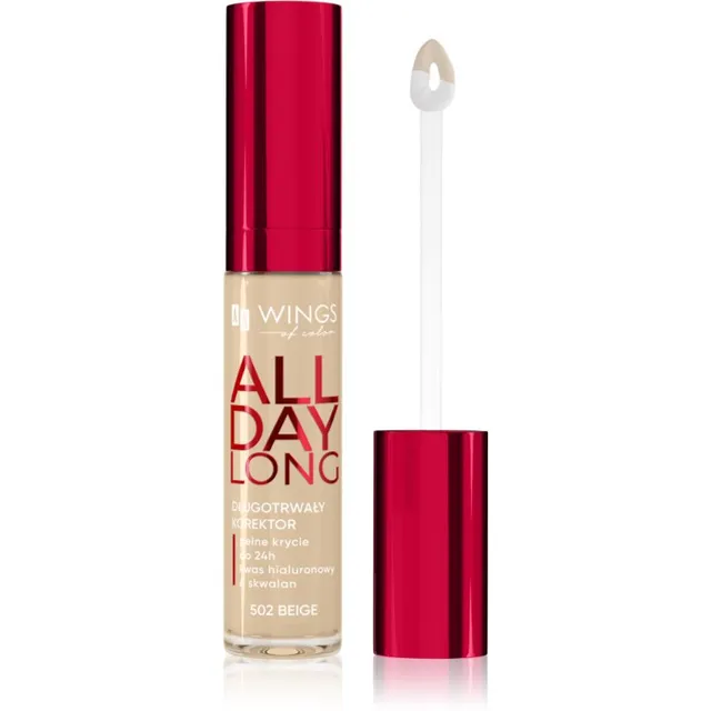 AA Wings of Color All Day Long Long Lasting Concealer Vedel peitekreem varjund 502 Beige 6.2 g