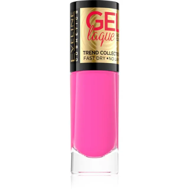 Eveline Cosmetics 7 Days Gel Laque Nail Enamel Geelküünelakk ilma UV / LED-lampide kasutamiseta varjund 211 8 ml