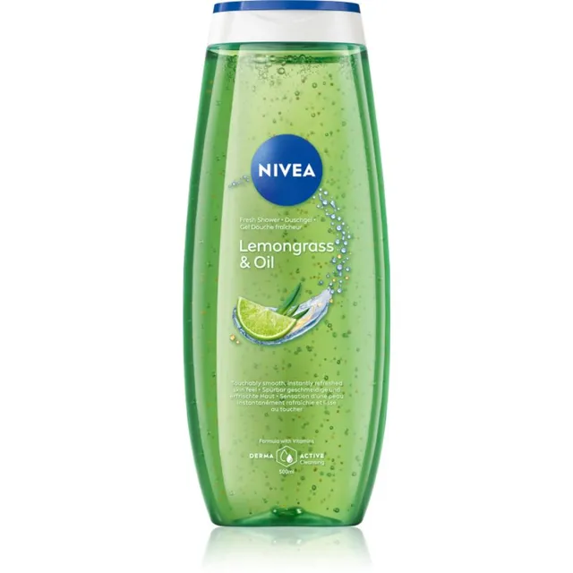NIVEA Lemongrass & Oil Värskendav dušigeel 500 ml