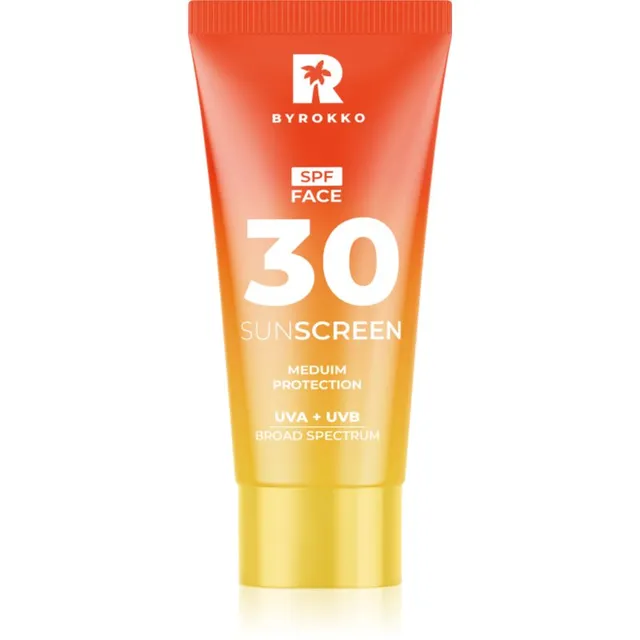 BYROKKO Sunscreen Päevituskreem näole SPF 30 50 ml