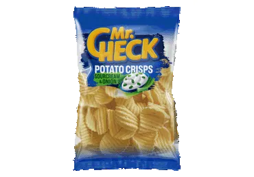 Kartulikrõpsud hapukoor/sib.MR.CHECK150g