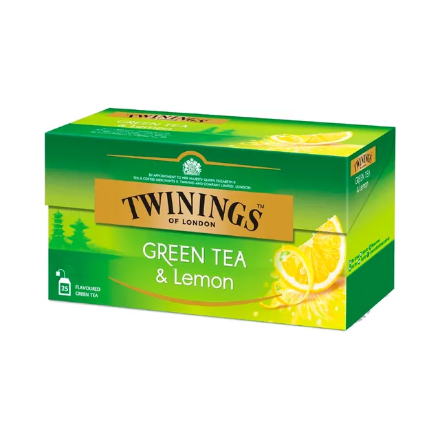 Roheline Tee sidruniga 25pk, TWININGS, 40g