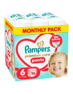 Pampers Premium Care Pants püksmähkmed suurus 6 (96 tk)