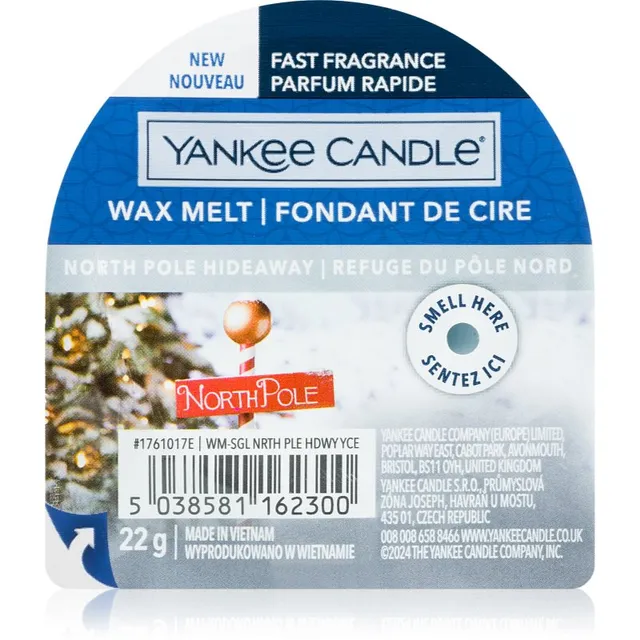 Yankee Candle North Pole Hideaway sulatusvaha 22 g