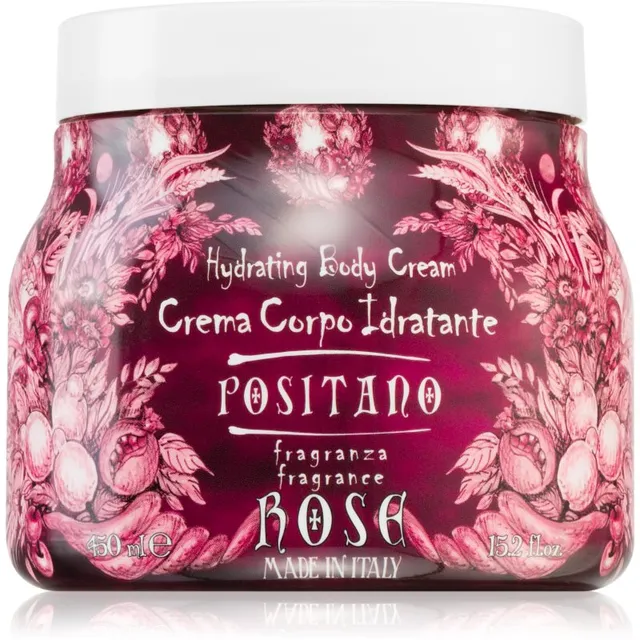 Rudy - Le Maioliche Positano Rosa Damascena Niisutav kreem kehale 450 ml