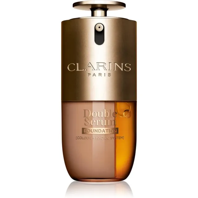 Clarins Double Serum Foundation Vananemisvastane ja valgustpeegeldav jumestuskreem varjund M3N 30 ml