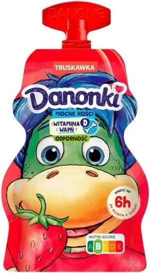 Danonki Jogurt Maasika Tuubis 70g
