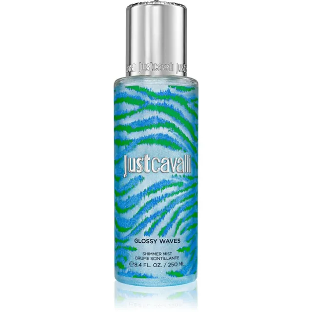 Roberto Cavalli Just Cavalli Glossy Waves Kirgastav udu kehale naistele 250 ml