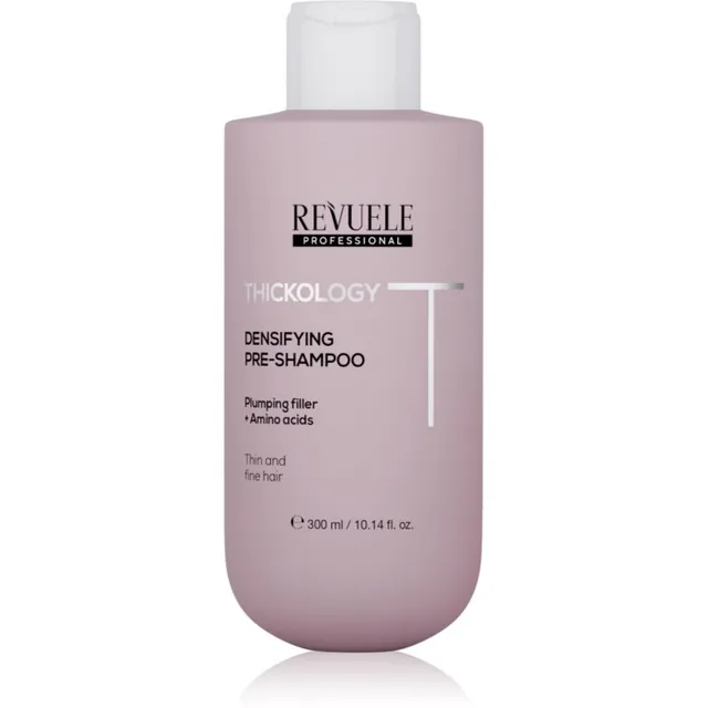 Revuele Professional Thickology Densifying Enne šampooni kasutatav toitev hooldus õhukestele ja peadligi hoidvatele juustele 300 ml