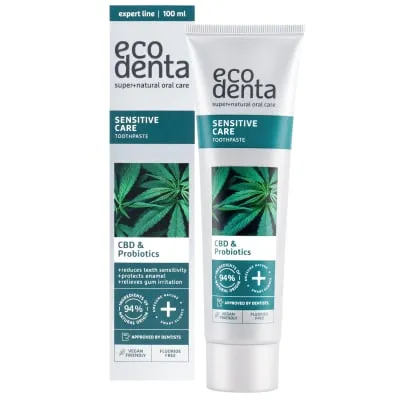 Hambap. Ecodenta CBD ja probiootikum. 100ml