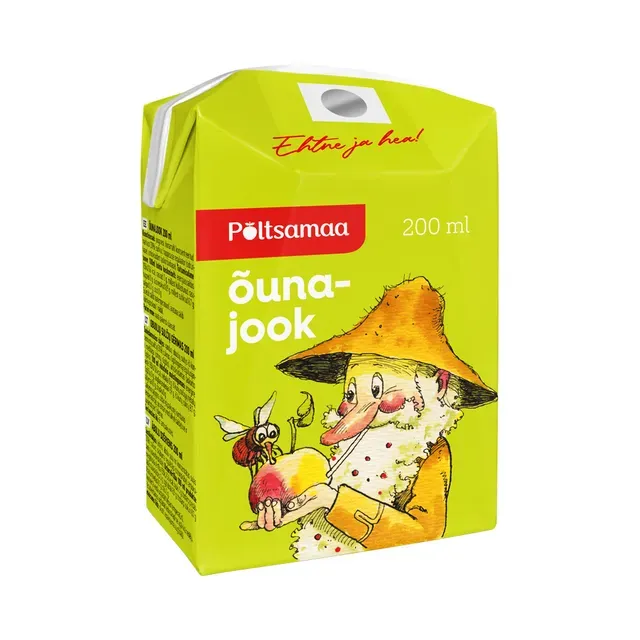 Õunajook kõrrega, PÕLTSAMAA, 200 ml