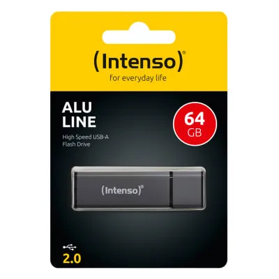 Mälupulk Intenso USB 2.0 Alu Line 64GB